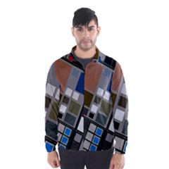 Abstract Composition Wind Breaker (men) by Nexatart