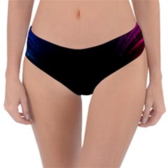 Colorful Light Ray Border Animation Loop Rainbow Motion Background Space Reversible Classic Bikini Bottoms by Mariart