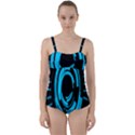 Graphics Abstract Motion Background Eybis Foxe Twist Front Tankini Set View1