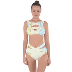 Spain Map Modern Bandaged Up Bikini Set  by Mariart