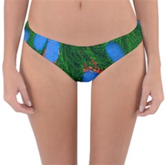 Fluorescence Microscopy Green Blue Reversible Hipster Bikini Bottoms by Mariart