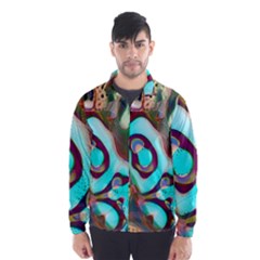 Multiscale Turing Pattern Recursive Coupled Stone Rainbow Wind Breaker (men) by Mariart