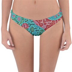 Recursive Coupled Turing Pattern Red Blue Reversible Hipster Bikini Bottoms by Mariart