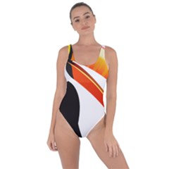 Cute Toucan Bird Cartoon Fly Bring Sexy Back Swimsuit by Mariart
