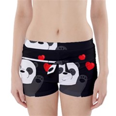 Cute Panda Boyleg Bikini Wrap Bottoms by Valentinaart