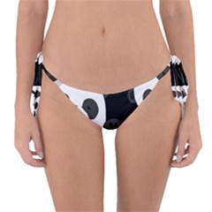 Cute Pandas Reversible Bikini Bottom by Valentinaart