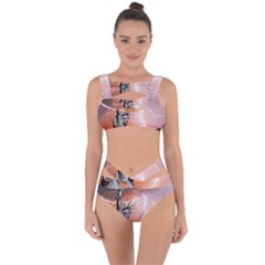 Statue Of Liberty New York Bandaged Up Bikini Set  by Nexatart