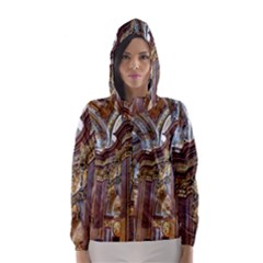 Baroque Church Collegiate Church Hooded Wind Breaker (women) by Nexatart