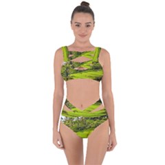 Rice Terrace Terraces Bandaged Up Bikini Set  by Nexatart