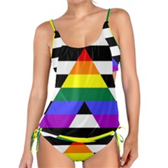 Straight Ally Flag Tankini Set by Valentinaart