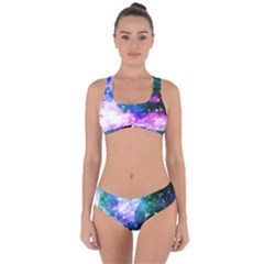 Space Colors Criss Cross Bikini Set by ValentinaDesign