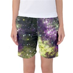 Space Colors Women s Basketball Shorts by ValentinaDesign