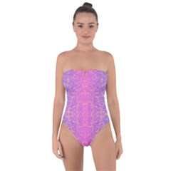 Poolreflect2 Girl Tie Back One Piece Swimsuit