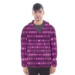 Galaxy Stripes Pattern Hooded Wind Breaker (men) by dflcprints