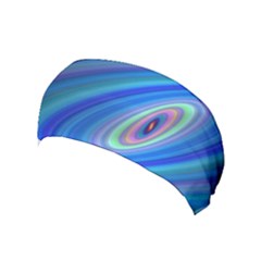 Oval Ellipse Fractal Galaxy Yoga Headband by Nexatart