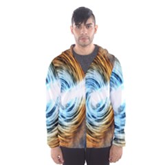 A Blazar Jet In The Middle Galaxy Appear Especially Bright Hooded Wind Breaker (men) by Mariart