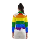 Flag Map Stripes Line Colorful Wind Breaker (Women) View2