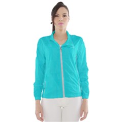 Line Blue Wind Breaker (women) by Mariart