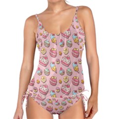 Sweet Pattern Tankini Set by Valentinaart