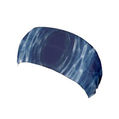 Worm Hole Line Space Blue Yoga Headband by Mariart