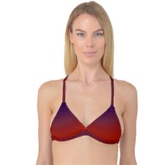 Course Colorful Pattern Abstract Reversible Tri Bikini Top by Nexatart
