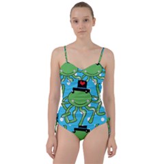 Octopus Sea Animal Ocean Marine Sweetheart Tankini Set by Nexatart