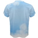 Sky Cloud Blue Texture Men s Cotton Tee View2
