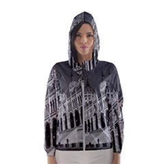 Architecture Parliament Landmark Hooded Wind Breaker (women) by Nexatart