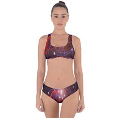 Highest Resolution Version Space Net Criss Cross Bikini Set by Mariart