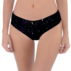 Space Warp Speed Hyperspace Through Starfield Nebula Space Star Hole Galaxy Reversible Classic Bikini Bottoms by Mariart