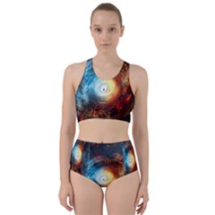 Supermassive Black Hole Galaxy Is Hidden Behind Worldwide Network Racer Back Bikini Set by Mariart