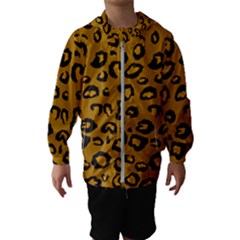 Golden Leopard Hooded Wind Breaker (kids) by TRENDYcouture