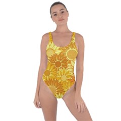 Flower Sunflower Floral Beauty Sexy Bring Sexy Back Swimsuit by Mariart