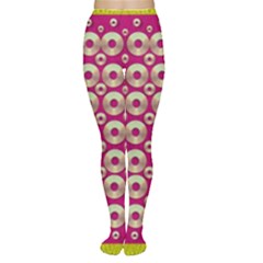Going Gold Or Metal On Fern Pop Art Women s Tights by pepitasart
