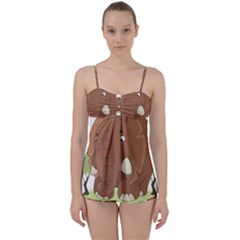 Cute Elephant Babydoll Tankini Set by Valentinaart