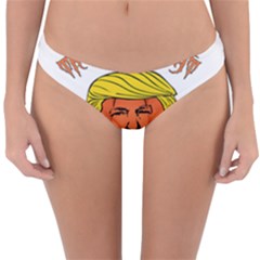 Trump Or Treat  Reversible Hipster Bikini Bottoms by Valentinaart