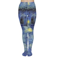 Van Gogh Inspired Women s Tights by NouveauDesign