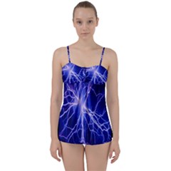 Blue Sky Light Space Babydoll Tankini Set by Mariart