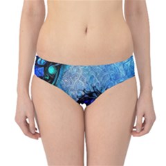 Nocturne Of Scorpio, A Fractal Spiral Painting Hipster Bikini Bottoms by jayaprime