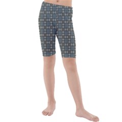 Earth Tiles Kids  Mid Length Swim Shorts by KirstenStar