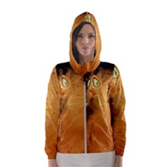 The Funny, Speed Giraffe Hooded Wind Breaker (women) by FantasyWorld7