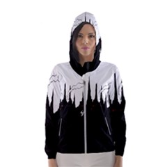 City History Speedrunning Hooded Wind Breaker (women) by Mariart