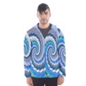 Psycho Hole Chevron Wave Seamless Hooded Wind Breaker (Men) View1