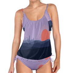 Wedding Lavender Moon Romantic Natural Tankini Set by Mariart