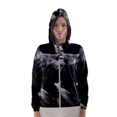 Male Lion Face Hooded Wind Breaker (women) by Celenk