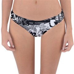 Graffiti Reversible Hipster Bikini Bottoms by Valentinaart