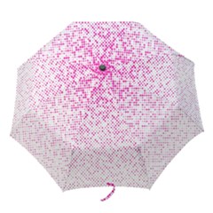 Halftone Dot Background Pattern Folding Umbrellas