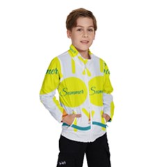 Summer Beach Holiday Holidays Sun Wind Breaker (kids) by Celenk