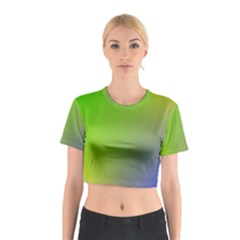 Pattern Cotton Crop Top by gasi