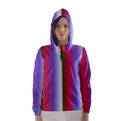 Pattern Hooded Wind Breaker (women) by gasi